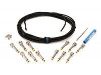 <b>BOSS BCK-12 Kit de 3,5 metros de cabo e 12 fichas Jack sem solda para pedalboards</b> <b>BOSS BCK-12 Kit de 3,5 metros de cabo e 12 fichas Jack sem solda para pedalboards</b>